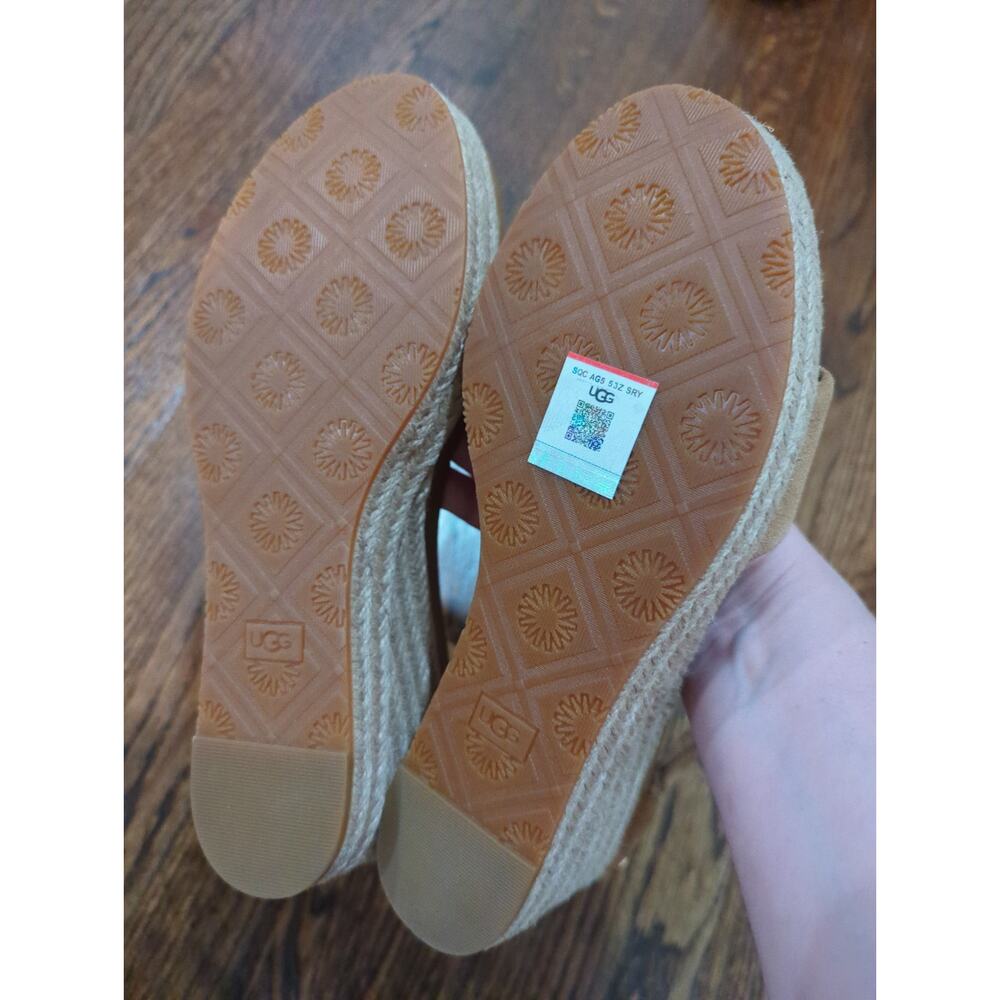 NWOB UGG Aylani Espadrille Wedge Sandals - Picture 5 of 6
